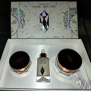 Charlotte Tilbury's Magic Skin Trio skincare set